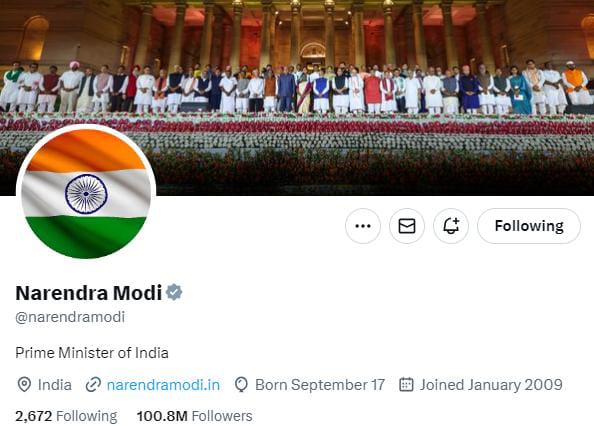 पीएम मोदी ने आज लोगों से की हर घर तिरंगा अभियान में शामिल होने की अपील,बदली अपनी प्रोफाइल फोटो