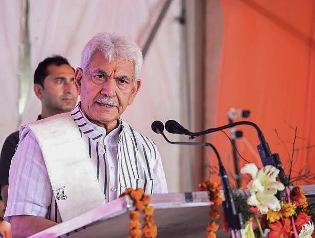  जम्मू-कश्मीर के उपराज्यपाल मनोज सिन्हा का बड़ा बयान आया सामने,जम्मू-कश्मीर में जल्द होंगे विधानसभा चुनाव
