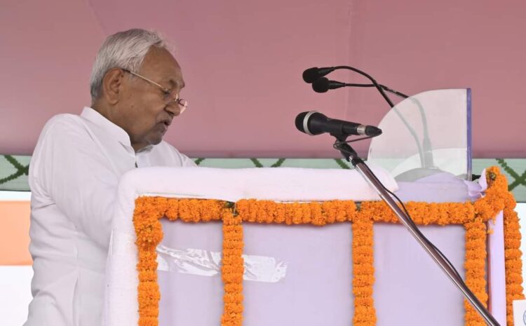 10 लाख की जगह युवाओं को दी जाएगी 12 लाख सरकारी नौकरी,पटना के गांधी मैदान से सीएम नीतीश ने किया बड़ा ऐलान
