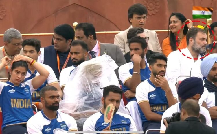  कांग्रेस के बयान पर बीजेपी ने दी सफाई,बोली-मर्जी से पीछे की सीट पर बैठे थे राहुल गांधी