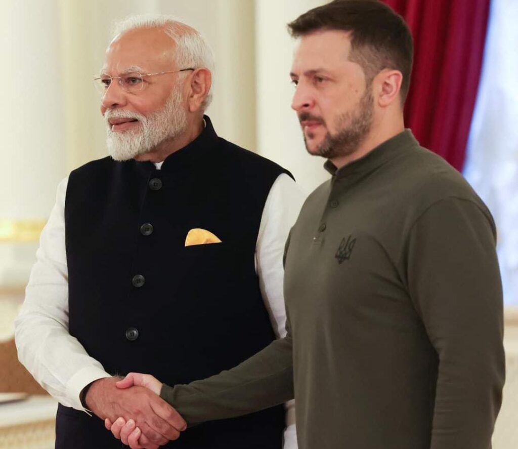 भारत ने रूस को दिया शांति का संदेश,जेलेंस्की ने स्वीकार किया प्रधानमंत्री मोदी का निमंत्रण 1 IMG 20240824 WA0002