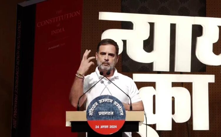 राहुल ने पीएम मोदी पर बोला करारा हमला,कहा-सिर्फ जाति जनगणना काफी नहीं,दलित और ओबीसी वर्ग को देना होगा भागीदारी