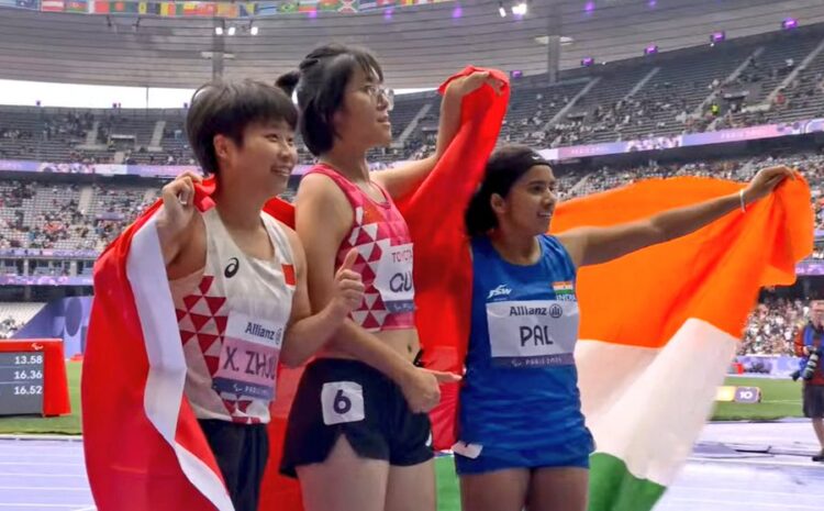पेरिस पैरालंपिक में प्रीति पाल ने 100 मीटर रेस में जीता मेडल,भारत की झोली में डाला ब्रॉन्ज मेडल