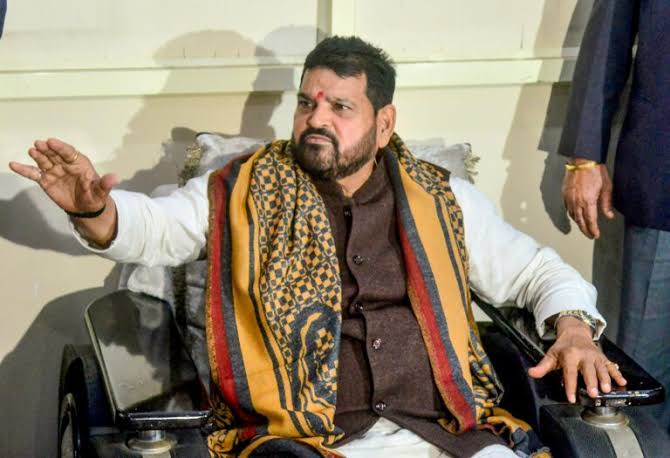  विनेश फोगट और बजरंग पुनिया के कांग्रेस में शामिल होने पर भड़के बृजभूषण शरण सिंह,कहा-वो खिलाड़ियों का नहीं कांग्रेस का आंदोलन था