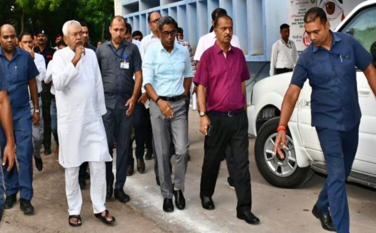 बाढ़ में आज कई योजनाओं का उद्घाटन और शिलान्यास करेंगे सीएम नीतीश,विकास कार्यों का भी लेंगे जायजा
