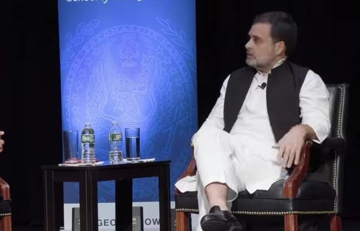  राहुल गांधी ने पीएम मोदी पर साधा निशाना,कहा-56 इंच का सीना अब इतिहास बन गया है..