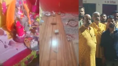  लखनऊ से हैरान करने वाला मामला आया सामने,भगवान गणेश जी की मूर्ति पर इस धर्म के युवकों ने फेंका पत्थर