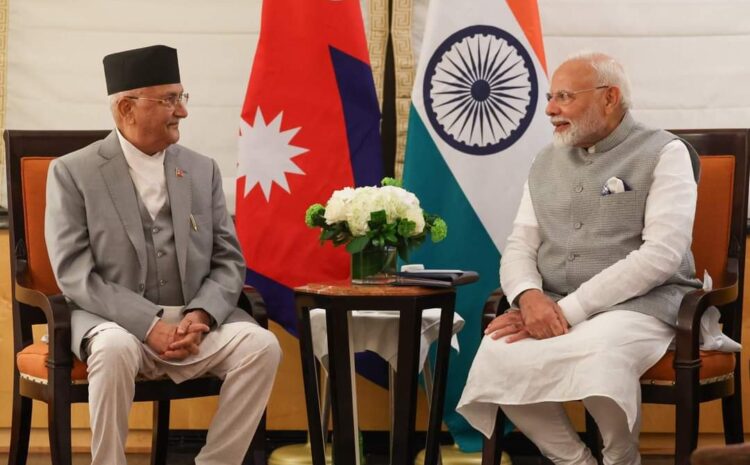 पीएम मोदी से मुलाकात के बाद बोले नेपाल के पीएम-अच्छी थी मीटिंग