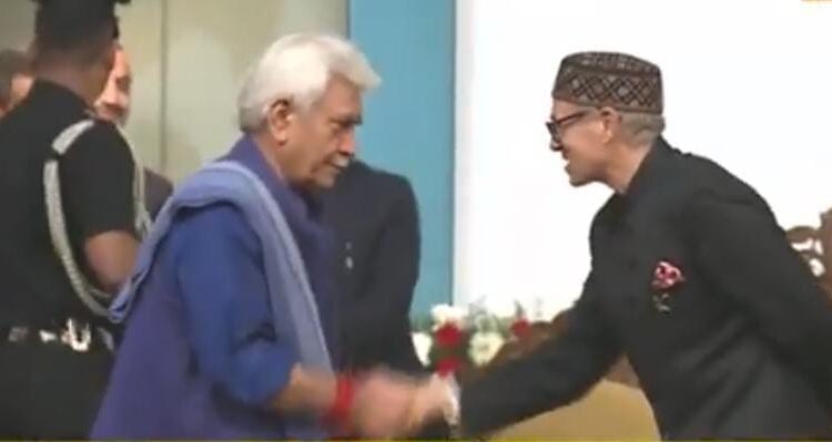 उमर अब्दुल्ला ने ली सीएम पद की शपथ,जम्मू-कश्मीर को आज मिला नया मुख्यमंत्री