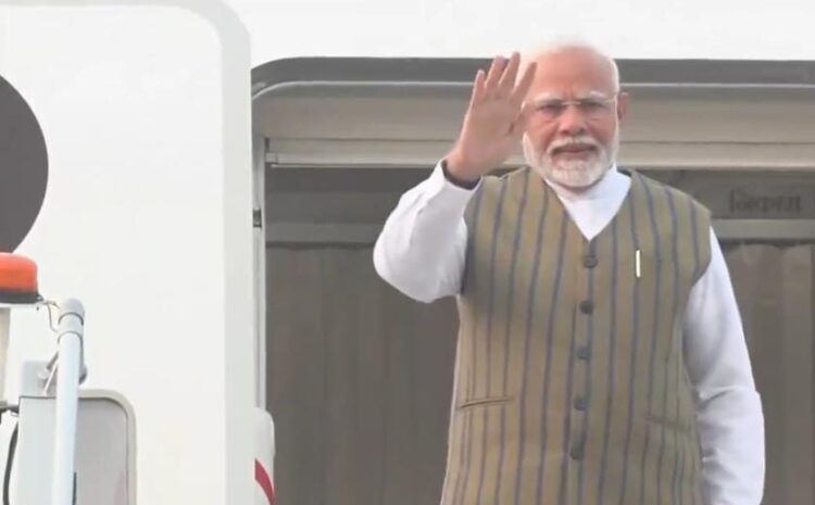  रूस के लिए रवाना हुए पीएम मोदी,ब्रिक्स समिट में लेंगे हिस्सा