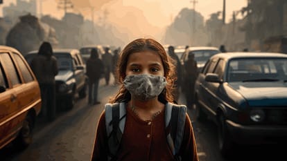 दिल्ली समेत एनसीआर में बढ़ा प्रदूषण का स्तर,लोगों का सांस लेना हुआ मुश्किल 1 1000425174