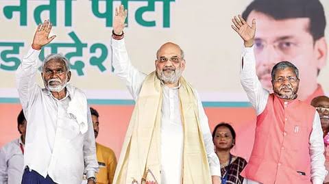  झारखंड में चुनावी सभा को आज संबोधित करेंगे अमित शाह,भाजपा का संकल्प पत्र भी करेंगे जारी