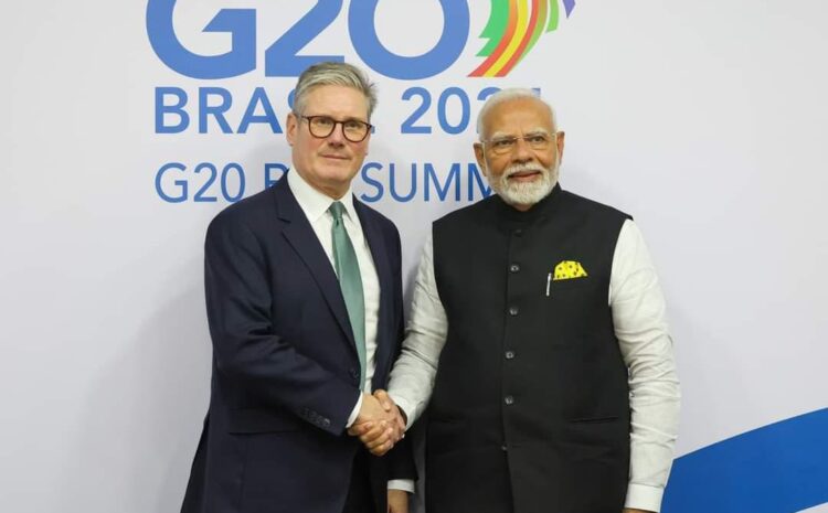  पीएम मोदी के साथ बैठक के बाद ब्रिटेन के PM ने किया बड़ा ऐलान,भारत के साथ फिर से शुरू करेंगे व्यापार और कई क्षेत्रों में कार्य