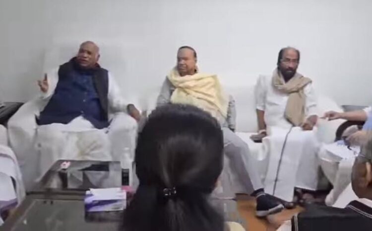  कांग्रेस ने उठाई अडानी वाला मामला,बोले मल्लिकार्जुन खरगे-संसद सत्र में अडानी पर होनी चाहिए डिटेल में चर्चा