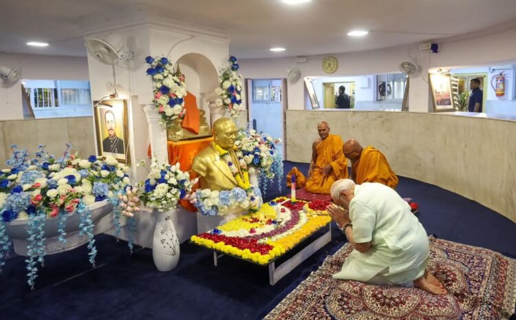  महापरिनिर्वाण दिवस पर अंबेडकर को पीएम मोदी ने दी श्रद्धांजलि,कहा-उनकी संघर्ष पीढ़ियों को प्रेरित करता रहेगा..