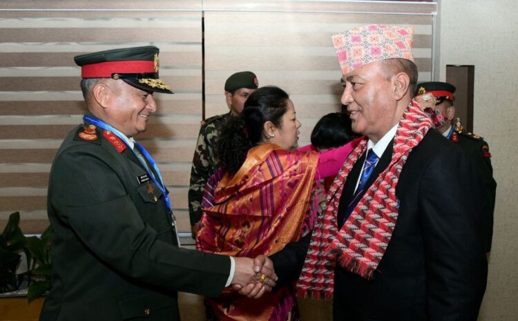  नेपाल सेना प्रमुख अपने 4 दिवसीय यात्रा पर पहुंचे भारत,राम मंदिर में करेंगे पूजा-अर्चना