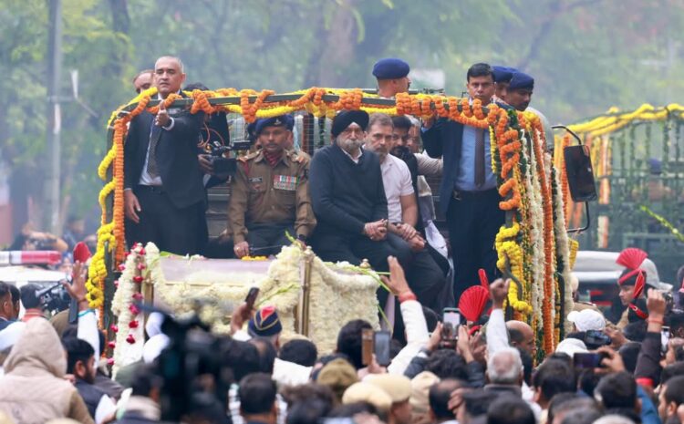  मनमोहन सिंह का स्मारक बनवाएगी केंद्र सरकार,इस मामले पर कांग्रेस से नाराजगी दूर करेगी भाजपा