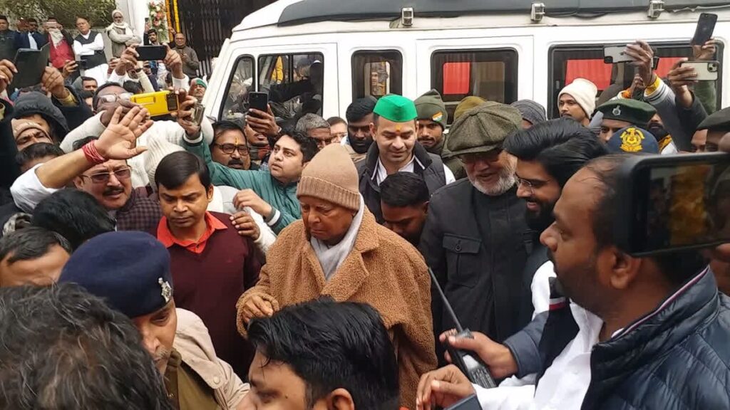 लालू यादव से मुलाकात के बाद जोश में नजर आए पशुपति पारस,कहा-समय बलवान होता है.. 1 1000464487