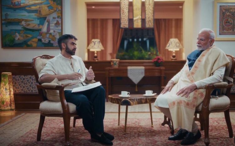  प्रधानमंत्री नरेंद्र मोदी ने पोडकास्ट की दुनिया में किया डेब्यू,जानिए कौन है वो शख्स जिसको पीएम ने दी पहला इंटरव्यू?