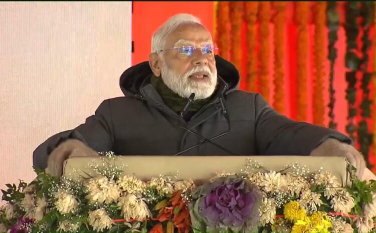  तरक्की की नई बुलंदी की तरफ बढ़ चला है भारत,जम्मू-कश्मीर के सोनमर्ग में खूब गरजे पीएम मोदी