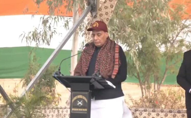  किसी भी खतरे का सामना करने के लिए तैयार है भारत,पाकिस्तान को राजनाथ सिंह ने दी चेतावनी