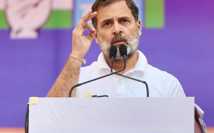  दिल्ली के लोगों को गंदा पानी पिलाते हो,केजरीवाल पर भड़के राहुल गांधी