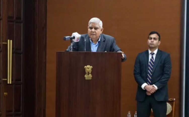 बंगाल विधानसभा में भाषण देंगे उप राष्ट्रपति जगदीप धनखड़,विशेष सत्र का किया जाएगा आयोजन