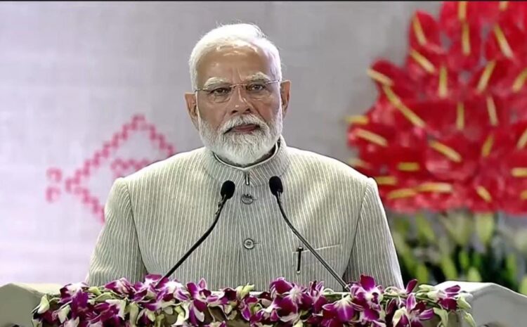 भारत मंडपम में आयोजित भारत टेक्स 2025 में बोले पीएम मोदी-हमने जो बीज रोपा है वो आज वट वृक्ष बनने की राह पर है
