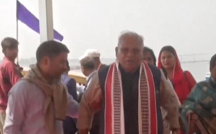 महाकुंभ पहुंचे केंद्रीय मंत्री जीतन राम मांझी ने दिया बड़ा बयान-चंद लोगों की वजह से हमारी भक्ति में बाधा आ रही है..
