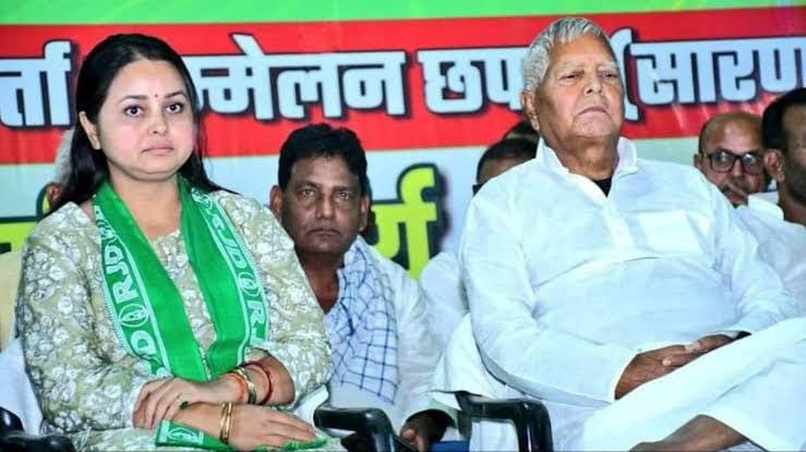 नीतीश कुमार पर रोहिणी आचार्य ने किया पलटवार,चाचा जी का ब्लड प्रेशर हाई हो जाता है इसलिए चीखने-चिल्लाने से परहेज करें..