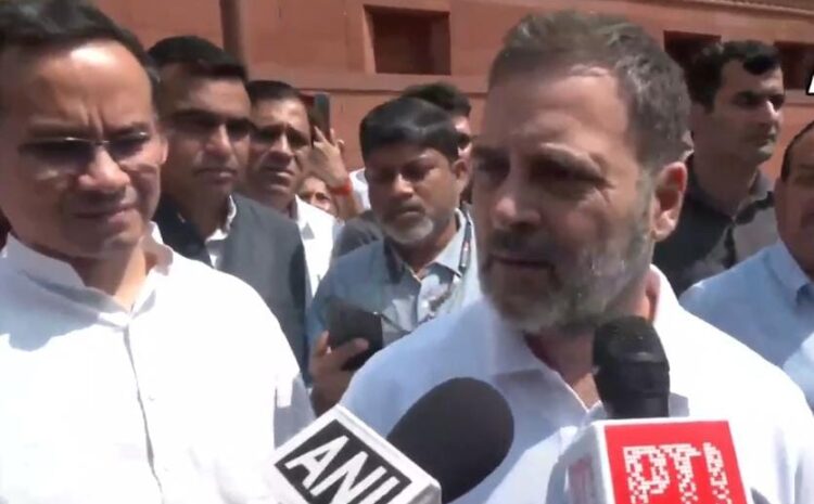  नेता विपक्ष राहुल गांधी ने सरकार पर लगाया गंभीर आरोप,लोकसभा में मुझे बोलने नहीं दिया जा रहा है..