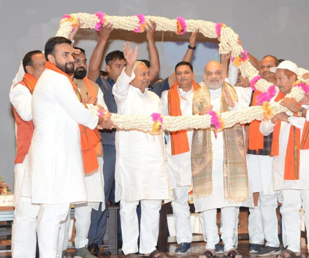 नीतीश हीं होंगे NDA के सीएम फेस,अमित शाह के भाषण से लग गया अंदाजा! 1 IMG 20250330 WA0040