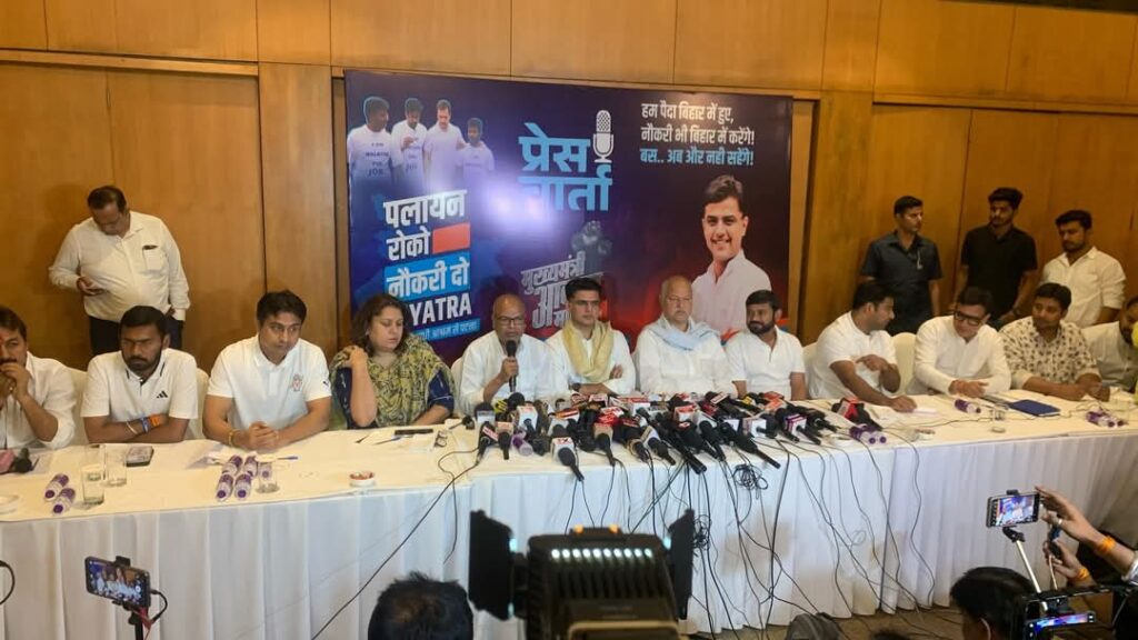 बेरोजगारी के मुद्दे पर नीतीश कुमार की चुप्पी नहीं चलेगी,बोले कांग्रेस नेता सचिन पायलट 1 1000506100
