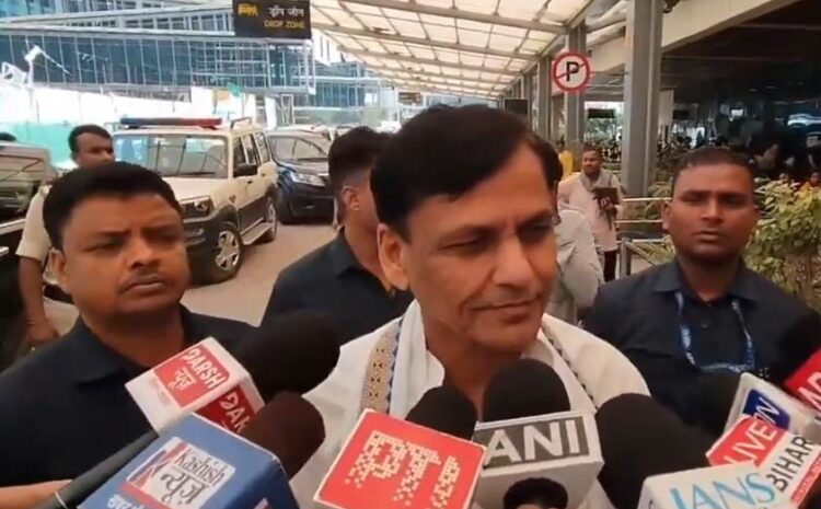 महागठबंधन के बैठक पर बीजेपी ने बोला हमला,राजद और कांग्रेस में कुश्ती चल रही है..