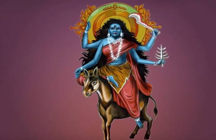आज करें मां कालरात्रि की पूजा,नवरात्रि के सातवें दिन जानें मंत्र,आरती और कथा 1 images 2025 04 04T072351.129