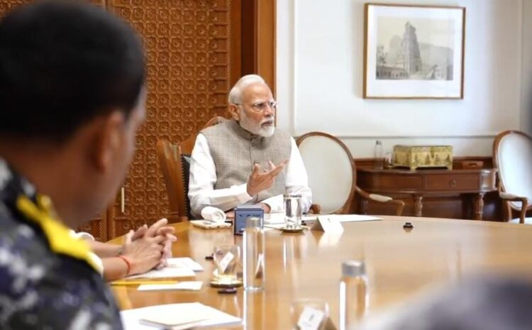 दिल्ली में की जा रही हाईलेवल मीटिंग हुई खत्म,पीएम मोदी के नेतृत्व में लिए गए कई फैसले