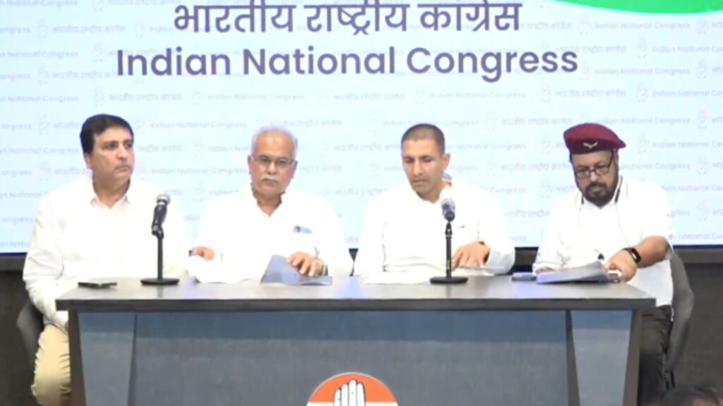 आरक्षण को लेकर घिरी भाजपा सरकार,कांग्रेस नेताओं ने डेटा के साथ बीजेपी की खोली पोल 1 1000542203