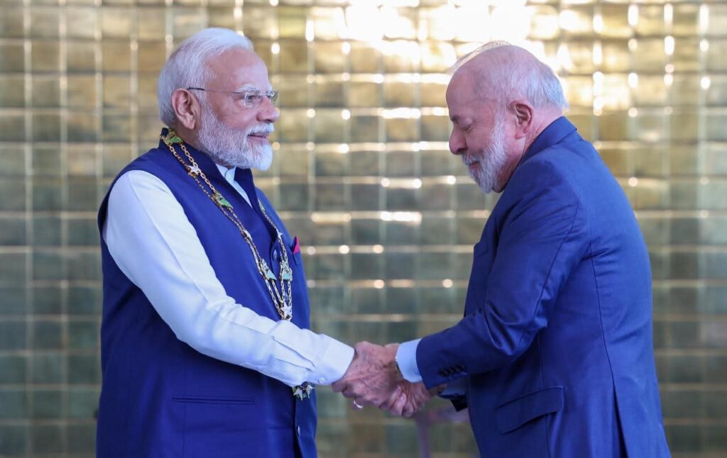 ब्राजील में पीएम मोदी को मिला सर्वोच्च नागरिक सम्मान,दोनों देशों की दिखी एकजुटता 1 1000547044
