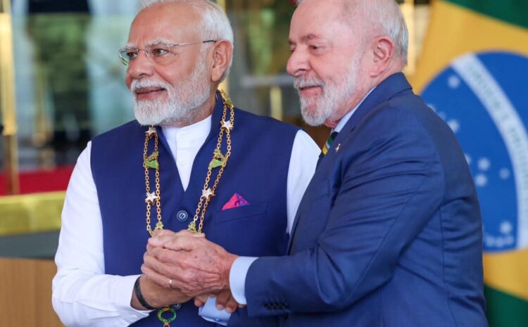 ब्राजील में पीएम मोदी को मिला सर्वोच्च नागरिक सम्मान,दोनों देशों की दिखी एकजुटता