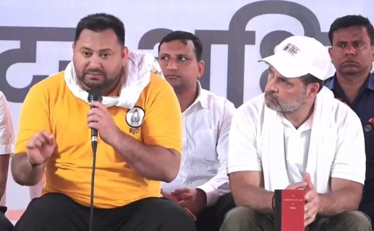 चिराग पासवान पर तेजस्वी का पलटवार,वो किसके पीछे घूमते हैं सबको पता है?