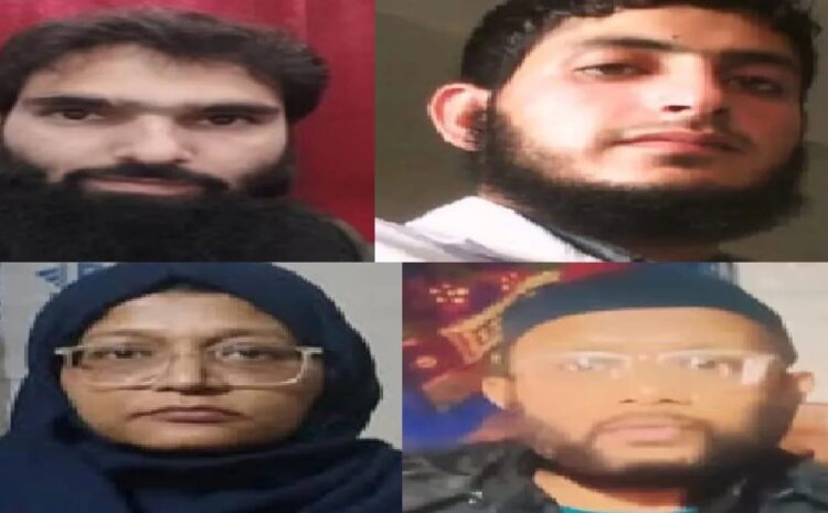  दिल्ली मामले में ये चारों थे मास्टरमाइंड,डॉ.शाहीन निकली सबसे शातिर