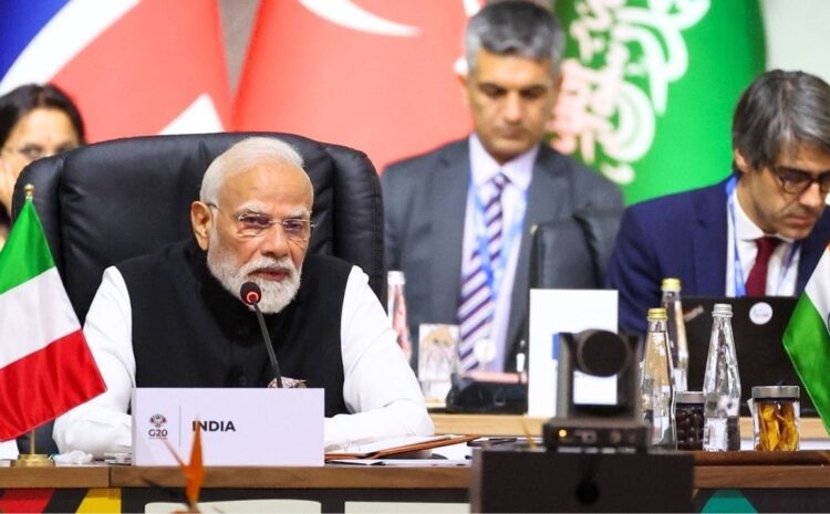  G20 शिखर सम्मेलन में पीएम मोदी की दहाड़,भारत का एक समृद्ध इतिहास रहा है