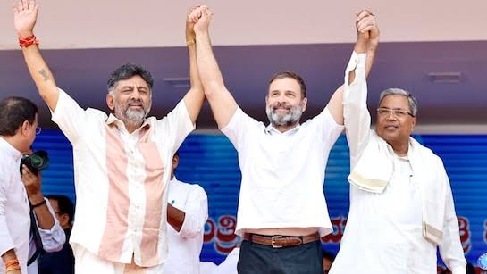  कर्नाटक में CM की कुर्सी को लेकर छिड़ा बवाल,कांग्रेस आलाकमान अब लेगी एक्शन!