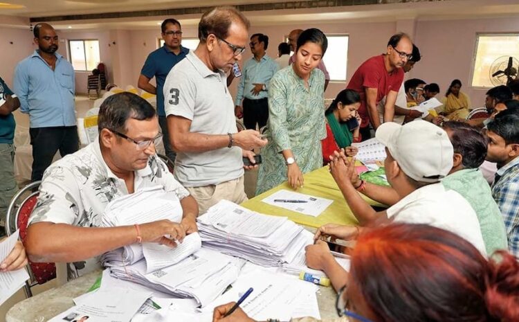 SIR का आया चौंकाने वाला आंकड़ा,25% से ज्यादा वोटर्स के नाम कटने का है खतरा