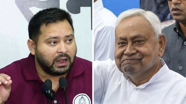  नीतीश सरकार पर भड़के तेजस्वी,नाबालिग बच्चियों,छात्राओं,बेटियों और महिलाओं पर हो रही है जुल्म