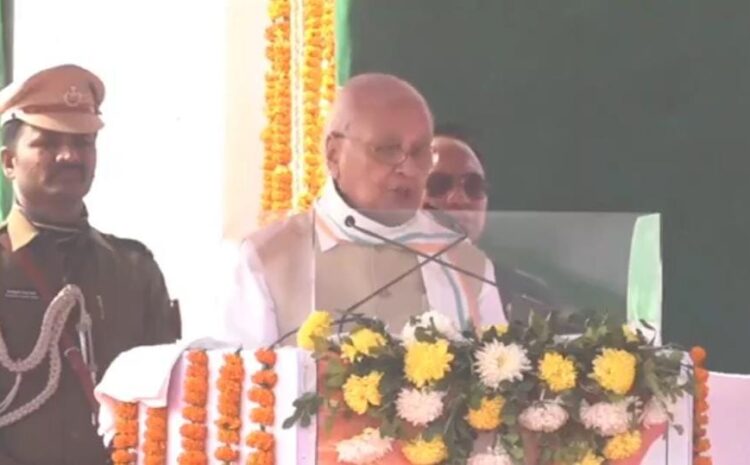  लॉ एंड ऑर्डर बनाए रखने के लिए हो रहा है काम,गांधी मैदान में खूब गरजे राज्यपाल आरिफ मोहम्मद