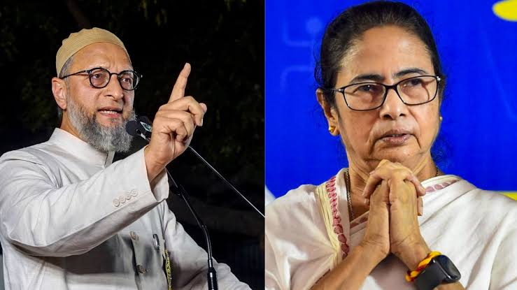  ममता बनर्जी और भाजपा को ओवैसी ने बताया एक ही सिक्के के दो पहलू,मुस्लिम वोट पर छिड़ी सियासत