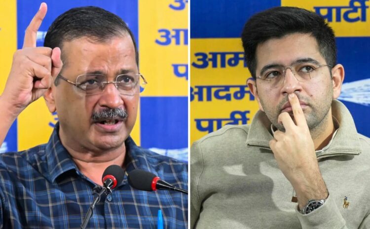  राघव चड्ढा के बयान पर आप ने किया पलटवार,पीएम मोदी के खिलाफ बोलने से क्यों डर रहे हो?