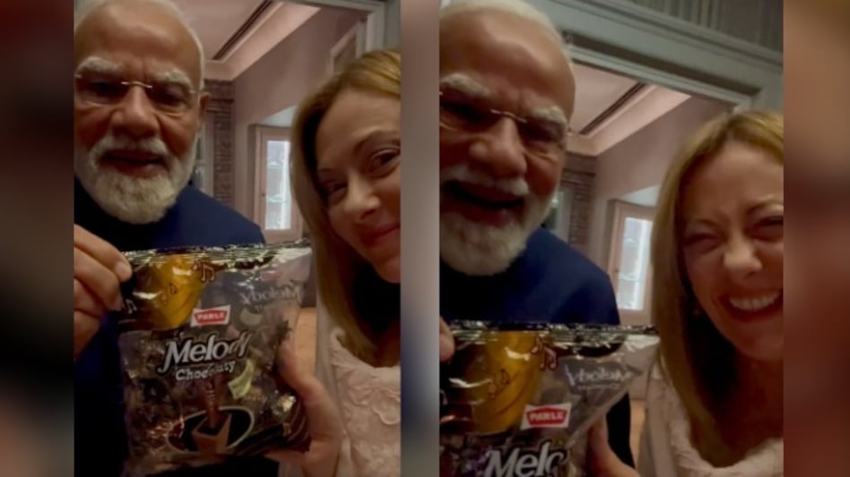 पीएम मोदी ने मेलोनी को गिफ्ट में दिया टॉफी,दोनों की वायरल होने लगी फोटो और वीडियो 1 1000050117