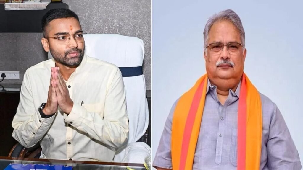 भाजपा ने कुशवाहा के लिए खोला दरवाजा,दीपक प्रकाश के लिए अपने MLC से दिलवाया इस्तीफा 1 1000801008